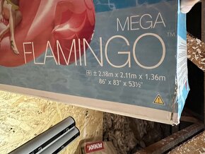 Intex Flamingo - obří nafukovací plameňák, nepoužitý - 3