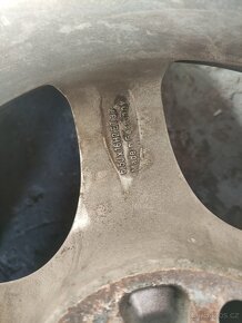 fiat croma alu kola disky 6,5Jx16 ET 37 RONAL - 3