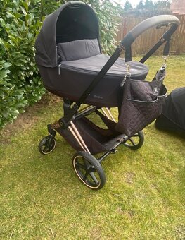 Kočárek Cybex Priam 4.0 - set černá/rosegold - 3