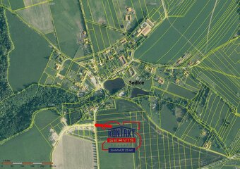 Prodej pozemků pro bydlení, 1437 m2 - Svatý Jan nad Malší - - 3