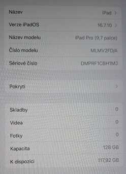 Apple iPad Pro 9.7 Wi-Fi 128GB MLMV2FD/A - 3