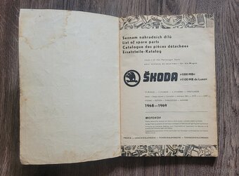 Škoda 1000 katalog dílů - 3