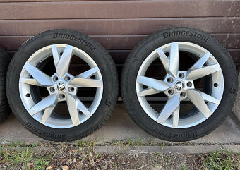originální ALU kola škoda Lyra R17 5x112 - 3