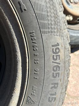 Zimní Pneu s disky Continental Winter 195/65 R15 - 3