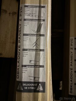Palubky PVC venkovní - obkladové panely z PVC 27,6m2 - 3