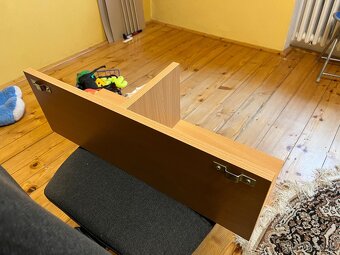 Polička nástěná dřevěná - 3