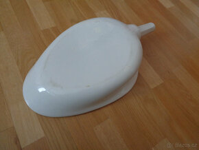 Porcelánová toaletní podložní mísa nepoužitá - 3