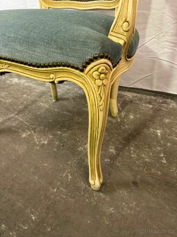 Historické křeslo ve stylu Ludvíka XV. (135060) - 3