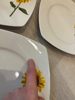 Sada 13ti talířů se slunečnicemi - 3