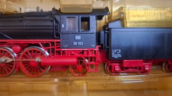 H0 Fleischmann 4138  Lokomotiva BR39 103 DB, or.obal - 3
