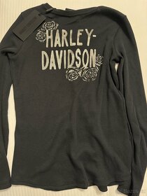 Halena/svetr Harley Davidson Fireside Roses vel. M - 3