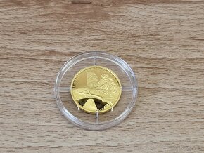 Zlatá mince Současnost - Tančící dům v Praze - proof - 3