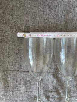 Sklenice na víno plast 2ks - 3