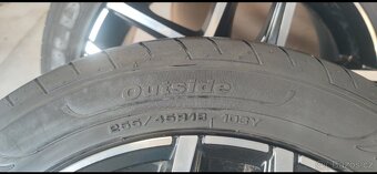 AL DISKY R18 ET45 s pneu Fulda 255/45/18C - 3