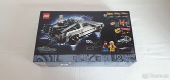 Nové LEGO ICONS 10300 Stroj času z Návratu do budoucnosti - 3