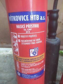 Hasici pristroj co2 - 3
