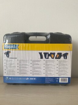 Horkovzdušná pistole Rapid Thermal 1800W sada v kufříku, nov - 3