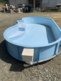 Plastovy PP bazen 4 x 2 m s filtraci - 3