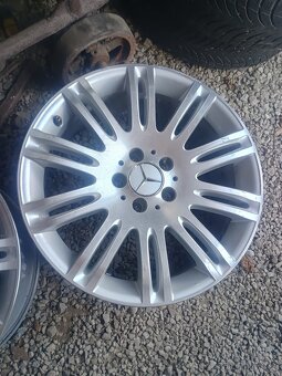 Mercedes Alu disky 10 Twin spoke - 3