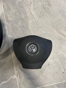VW VOLANT KOŽENÝ AIRBAG PASSAT B6, T5 - 3