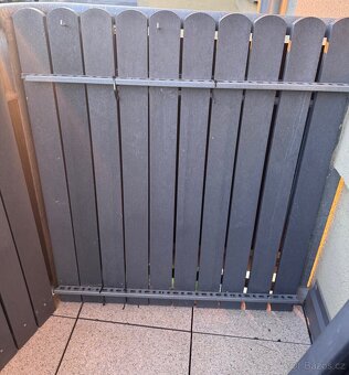 Plot na balkón, traplastové plotovky - 3