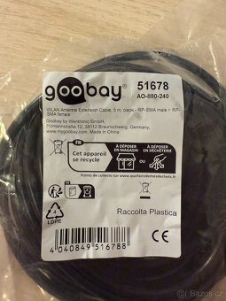 Anténní kabel délka 5M 2ks - 3