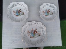 Porcelánový talíř misa Tři Grácie - 3