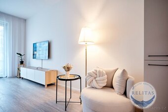 Pronájem nového klimatizovaného bytu 1+kk 36 m² + 6 m² teras - 3