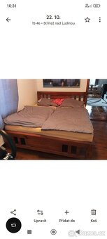Postel masiv dřevo - 3