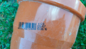 potrubí odpadní KG, 1m, 2xkoleno - 3