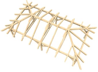 Pergola 9,3m x 5,3m - 3