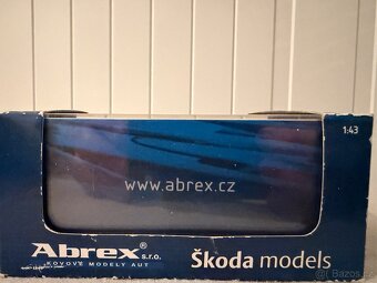 Kovový model Škoda Roomster - Abrex 1:43 - 3
