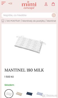 Mantinel do postýlky - 3