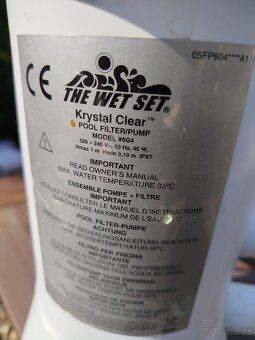 Bazénová filtrace - 3