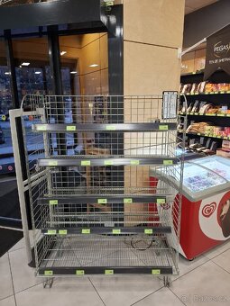 Regál drátěny - 3