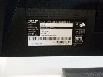 monitor Acer 17" - 3