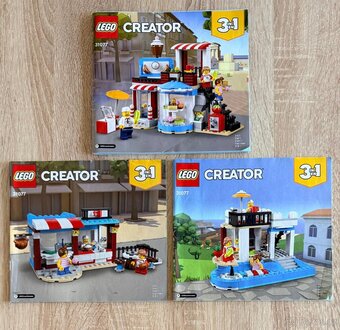 Lego Creator 31077 Cukrárna - 3