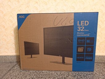 32" LCD AOC Q3279VWFD8 [QHD/2K, 75 Hz, FreeSync] - - 3