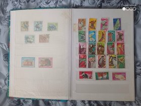 Sbírka známek č.1 - 3
