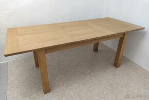 Rozkládací stůl dub 90x160+50 cm - 3