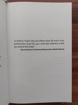 Kniha HŘBITOV NEVĚST Tomáš Boukal Sibiřská detektivka - 3