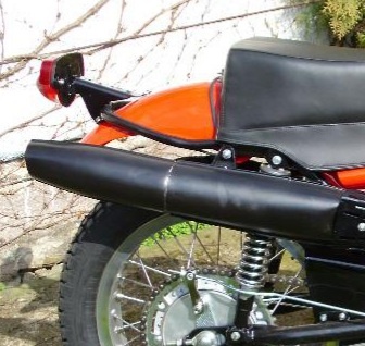 ČZ enduro - držák zadního světla Lucas 679 - 3