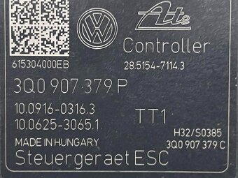 ABS řídící jednotka 3Q0907379P 3Q0614517P Škoda Octavia 3 15 - 3