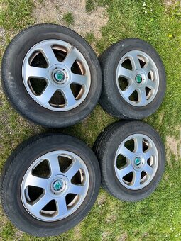Alu disky 5x100 Škoda Octavia Fabia VW - 3