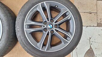 Alu kola BMW 17" 5x112 pneu 205/55 R17 4+mm X2 X1 F45 F46 - 3