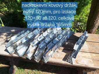 Nadkrokevní kovový držák - 3