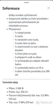 Wapka- vysokotlaký čistič - 3