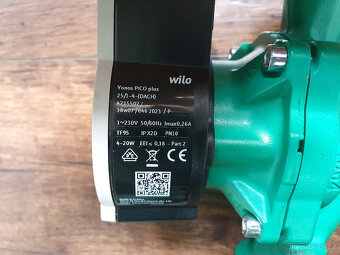 Vysokoefektivní oběhové čerpadlo Wilo Yonos PICO plus - 3
