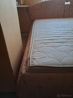 Letiště manželská postel  s úložným prostorem - 3