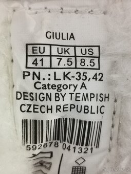 Dámské bílé lední brusle, velikost 41 - 3